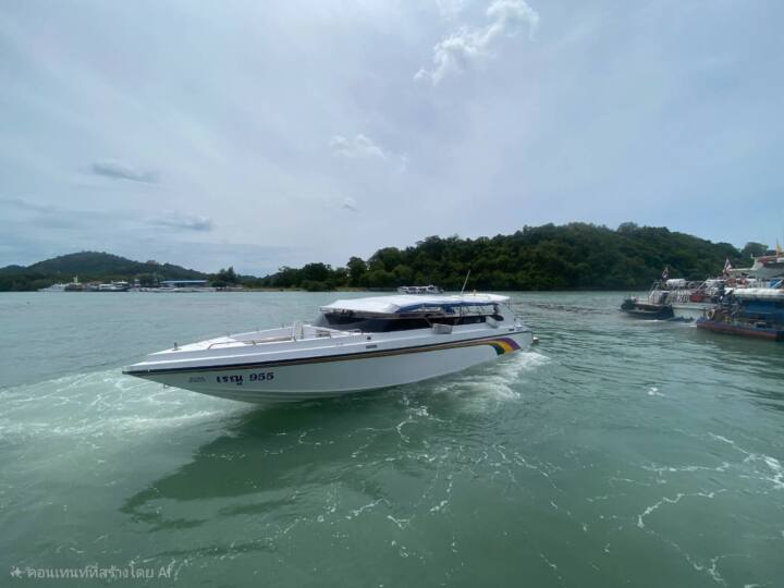 เหมาลำ Speed boat รูป 1